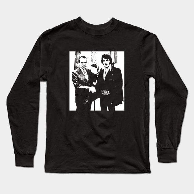 The President and the King Long Sleeve T-Shirt by GloopTrekker